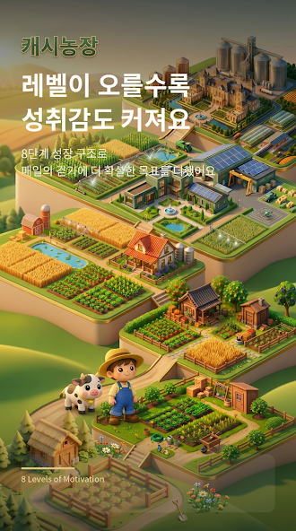 단계별로 확장되는 캐시농장 화면